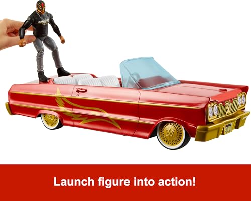 Mattel WWE Rey Mysterio Action Figure & Lucha Low Rider Car Set R9537