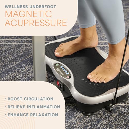 Lifepro TrimLite Vibration Plate Exercise Machine with Handlebars Q15746