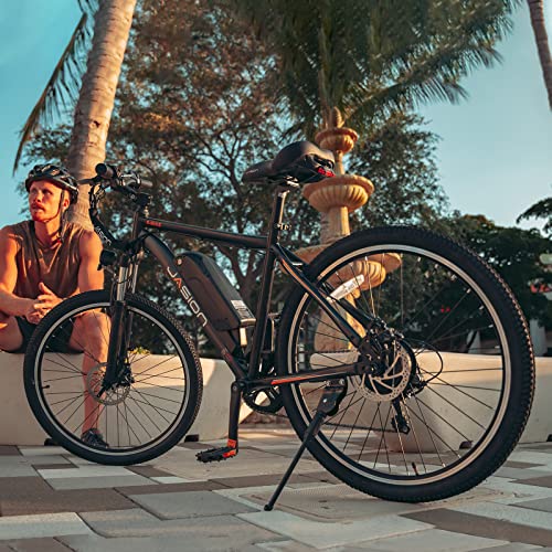 Jasion EB5 Electric Bike for Adults, 500W Brushless Motor, 40 Miles, 20 MPH, 7-Speed Y354