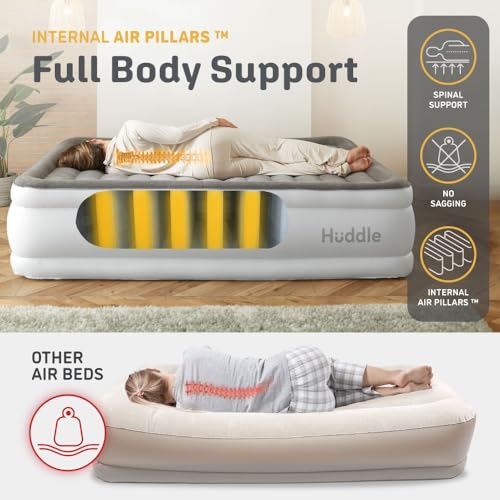 Huddle Luxury Air Bed with Patented Dual Pump, Twin Size A57566