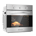 Empava 24 inch Electric Single Wall Oven with Convection, Stainless Steel K696155