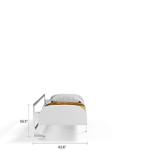 Twin/Twin XL Murphy Wall Bed Light Wood B67970
