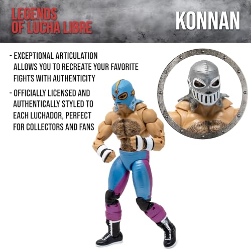 Boss Fight Studio Legends of Lucha Libre Premium Laredo Kid Action Figure 1:12 G28615