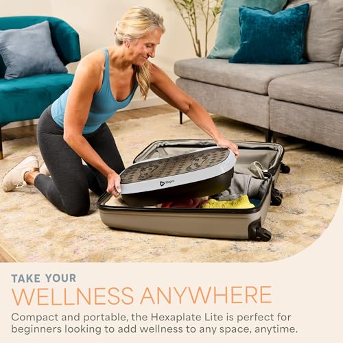 Lifepro Vibration Plate Exercise Machine with Magnetic Acupoints for Full Body Fitness P3479