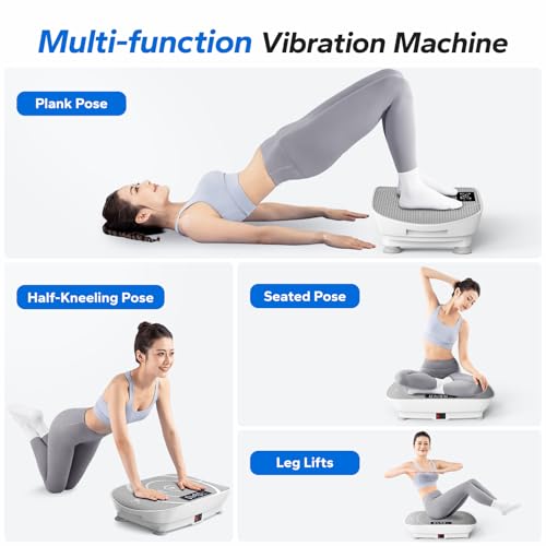 MERACH Vibration Plate Exercise Machine for Whole Body Workout at Home A4467