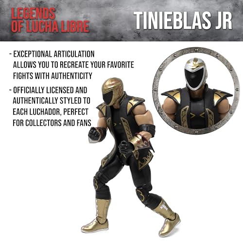 Boss Fight Studio Legends of Lucha Libre Premium Laredo Kid Action Figure 1:12 G28615