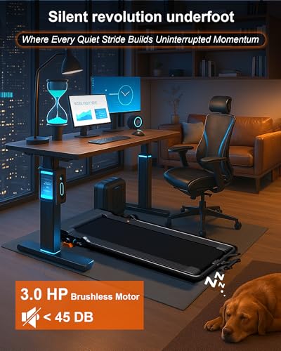 Lichico Walking Pad Under Desk Treadmill for Home and Office I870