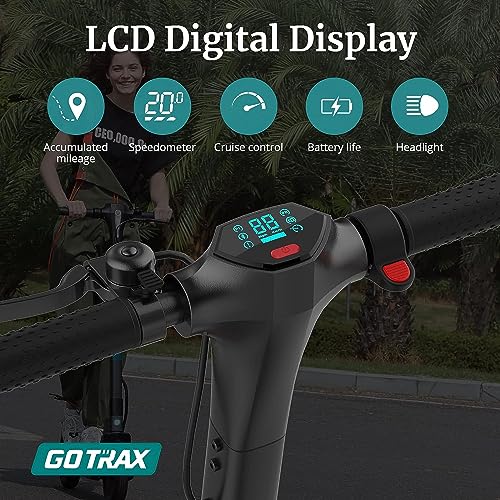 Gotrax Electric Scooter for Adult, 500W Motor, 20MPH, Foldable Commuting E-Scooter A701