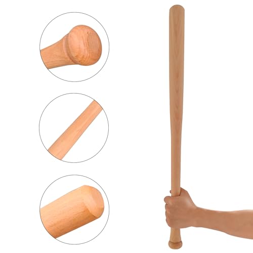 25 inch Wooden Baseball Bat for Training and Games M64354
