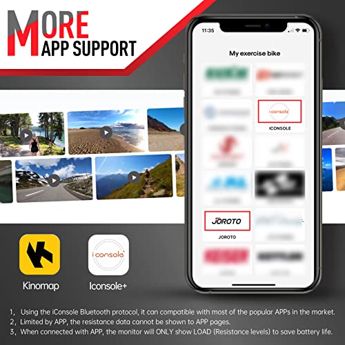 JOROTO X2 X2PRO Exercise Bike with Bluetooth Magnetic Resistance N204120