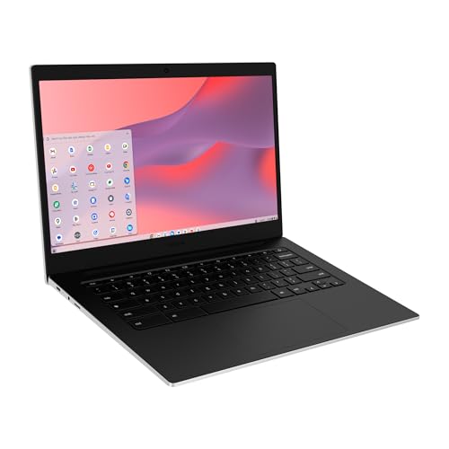Samsung 14" Galaxy Chromebook Go Laptop, Intel Celeron, 4GB RAM, 64GB, ChromeOS, Silver S127738