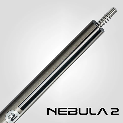 RHINO Nebula 2 Pool Cue - Carbon Fiber Shaft, Composite Butt, 12.4mm B23495