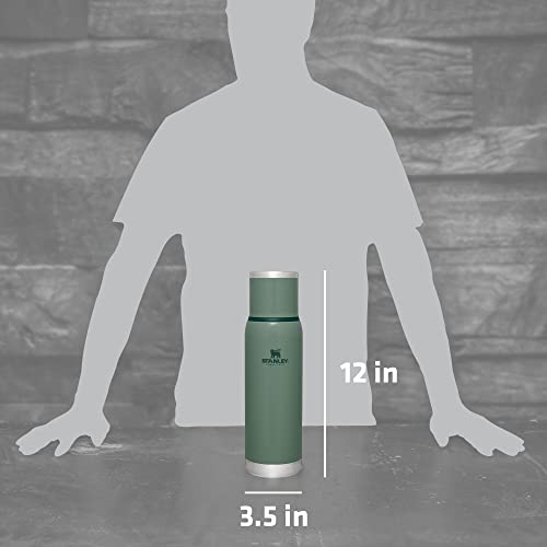 Stanley Adventure-To-Go Vacuum Bottle 25 oz Wide Mouth Insulated Stainless Steel Thermos, Blue Glow D5617