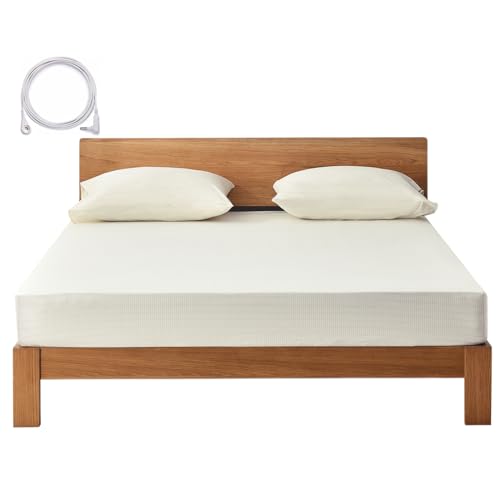 Grounding Sheets Queen Deep Pocket Organic Cotton with Silver Fiber, Grounding Fitted Earth Sheets with Grounding Cord (Lake Blue, Queen - 60"x80"x15")