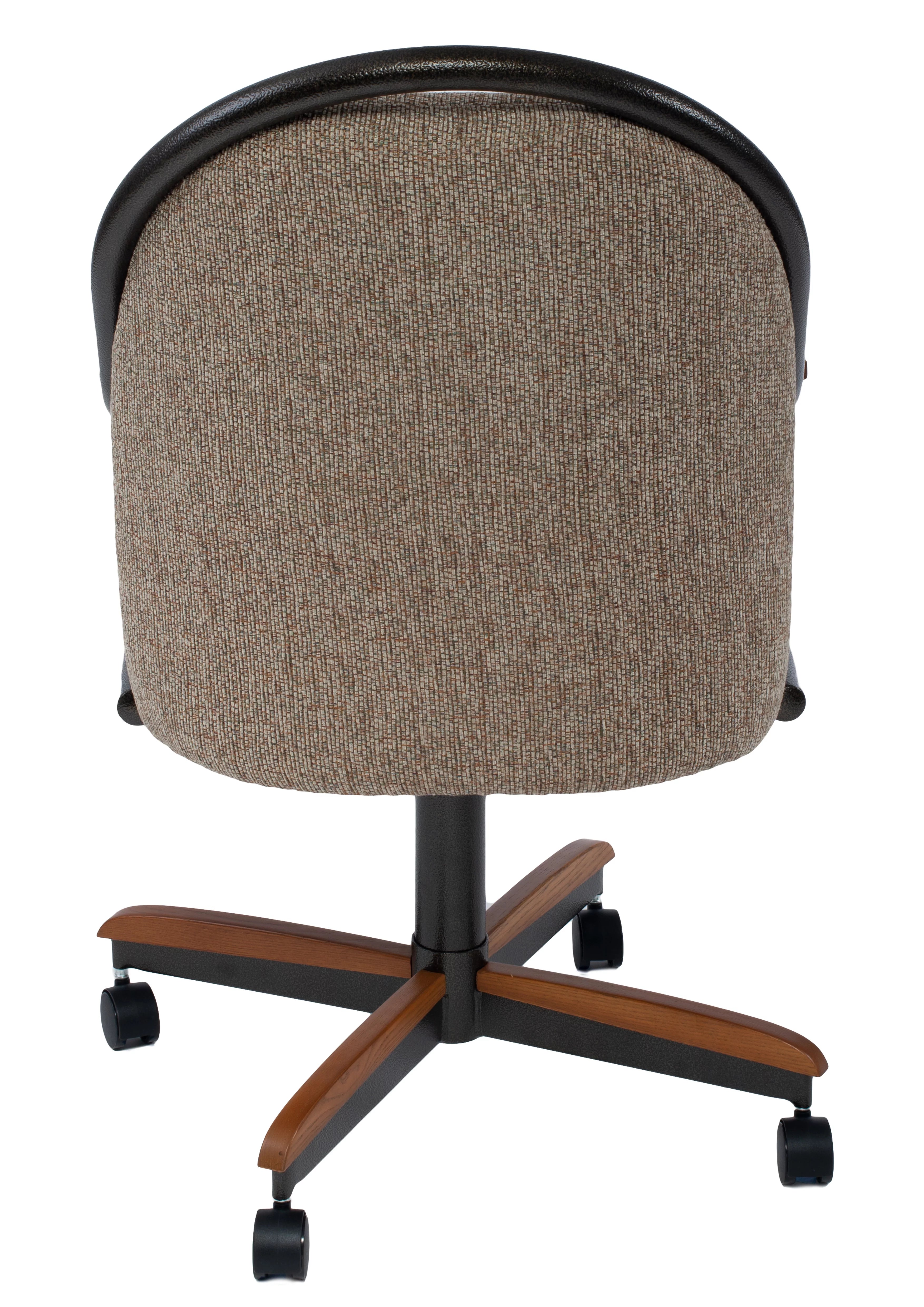 Swivel Casual Dining Chair with Tilt and Casters V914