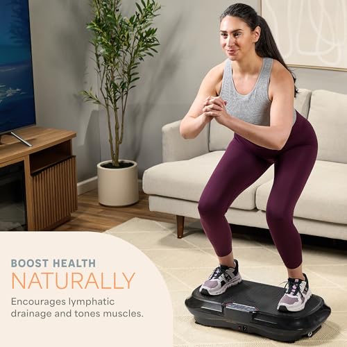 Lifepro Waver Vibration Plate Exercise Machine with Loop Bands V797593