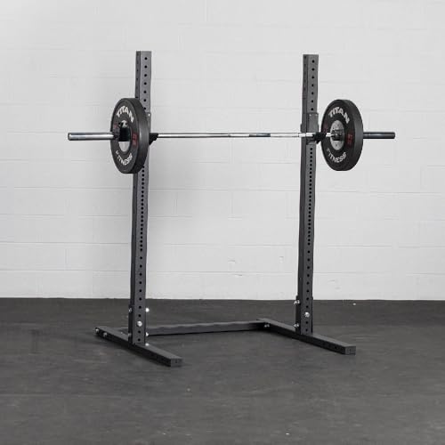 Titan Fitness X-3 Series 72-inch Squat Stand with Reinforced J-Hooks J349