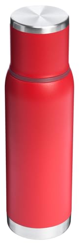 Stanley Adventure-To-Go Vacuum Bottle 25 oz Wide Mouth Insulated Stainless Steel Thermos, Blue Glow D5617