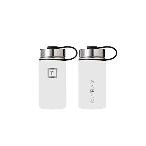 IRON °FLASK Stainless Steel Insulated Water Bottle with 3 Lids, 40 oz U19688