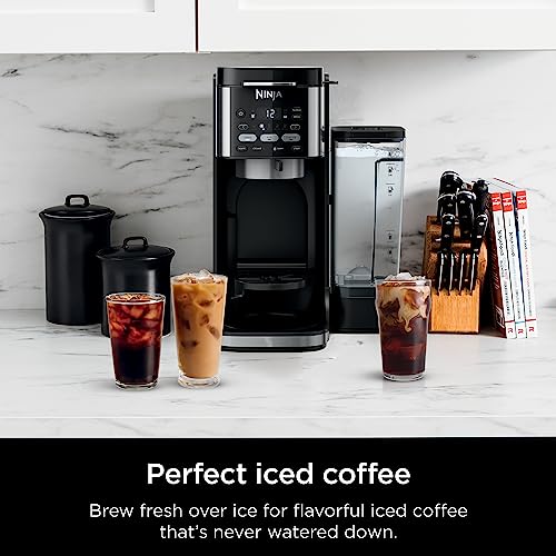 Ninja DualBrew Pro Specialty 12-Cup Coffee Maker with K-Cup Combo, Single Serve & Drip, Permanent Filter Included U419373