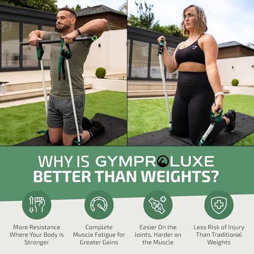 Portable Gym Resistance Band Set with Pilates Bar for Home Workout J298729