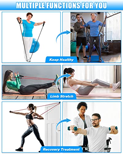 Brebebe Door Anchor Strap for Resistance Bands, Multi Point Gym Attachment, Home Fitness Equipment U4872