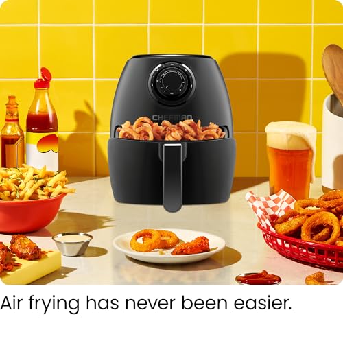 CHEFMAN Multifunctional Digital Air Fryer Rotisserie Dehydrator Convection Oven, 10L, Black B811909