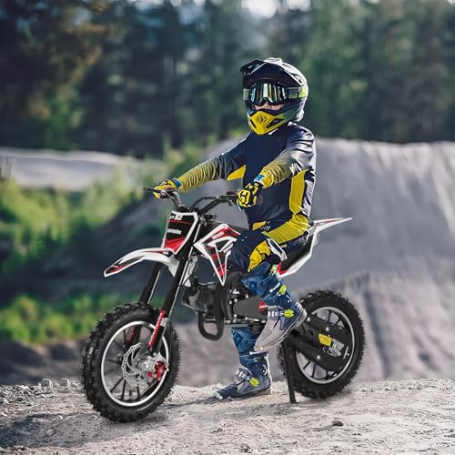 Kids Dirt Bike 49cc Gas Mini Motorcycle Off Road Pink Q561898