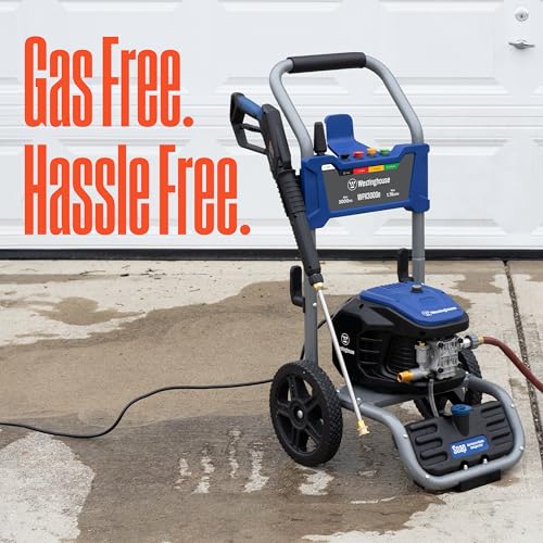 Westinghouse WPX3000e Electric Pressure Washer, 3000 PSI, Induction Motor L201930