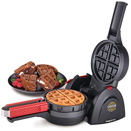 Presto 03512 Stuffler Stuffed Waffle Maker, Belgian, Black G663