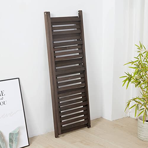 unho 4 Tier Plant Stand Tall Ladder Shelf Wooden Display Rack Q41622