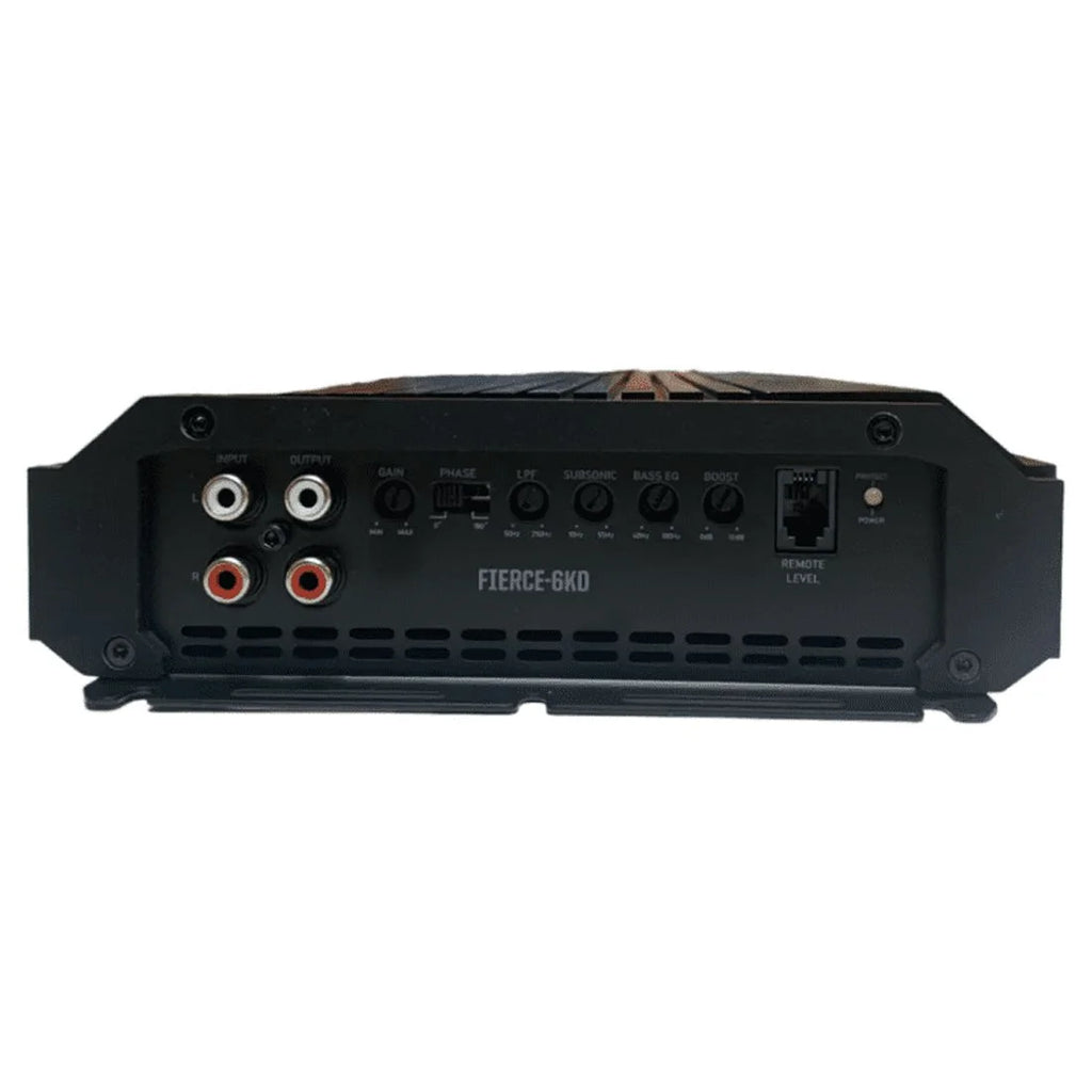Nemesis Audio FIERCE-6KD 1-CH Monoblock 6000W Class-D Car Amplifier T8169