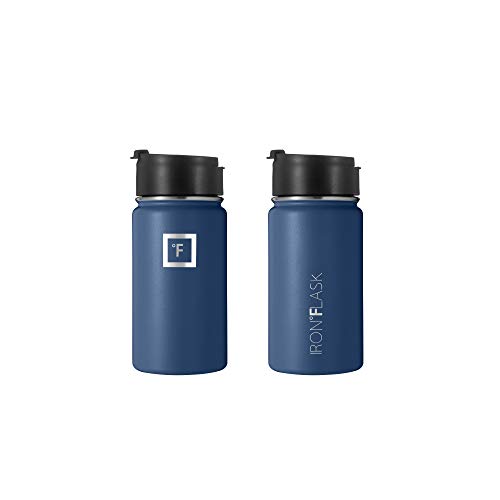 IRON °FLASK Stainless Steel Insulated Water Bottle with 3 Lids, 40 oz U19688