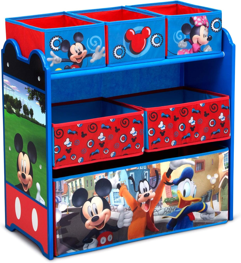 Delta Children Kids Table and Chair Set with 2 Chairs, Mickey Mouse Design I4368
