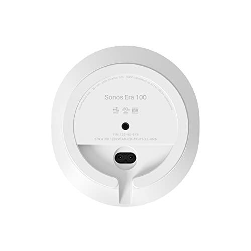 Sonos Era 100 Wireless Smart Speaker, White U5561