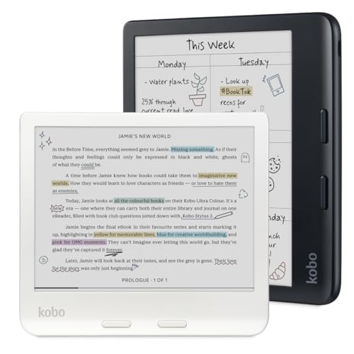 Kobo Libra Colour eReader 7" Glare-Free Colour E Ink Display, Black R62833