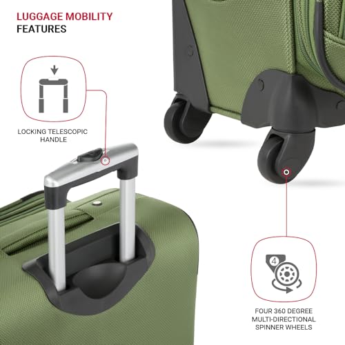 SwissGear Sion Softside Expandable Luggage, Black, 29-Inch C81483