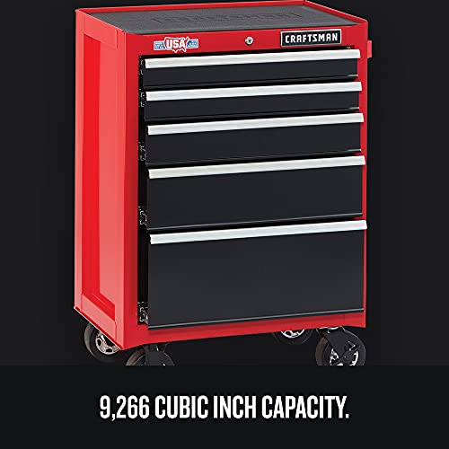 CRAFTSMAN S2000 26IN 5-Drawer Cabinet with Tray & Holder X410715