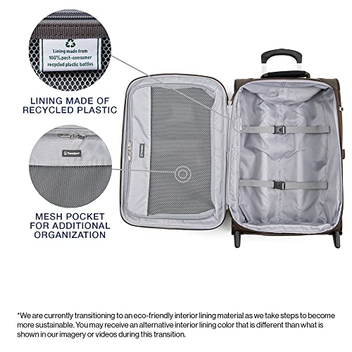 Travelpro Maxlite 5 Softside Expandable 2 Wheel Carry-On Luggage, Burgundy, 22-Inch Q6258