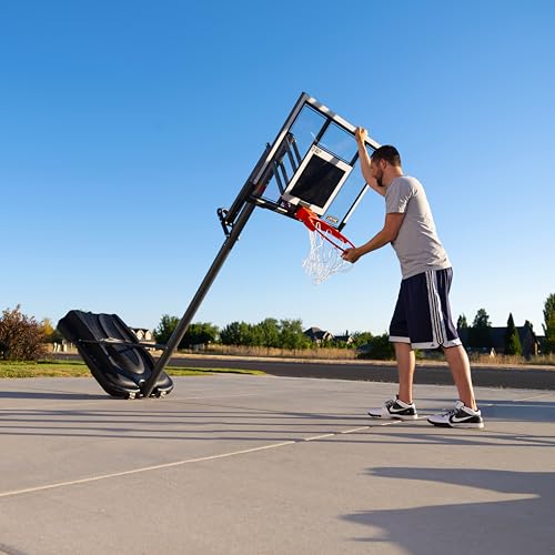 Lifetime 54-Inch Adjustable Basketball Hoop Polycarbonate H583496