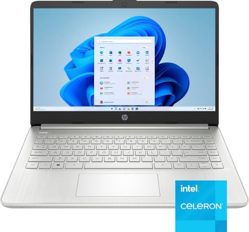 HP 14" Student Laptop, Intel N150, 16GB RAM, 256GB Storage, Win11, Natural Silver O471033
