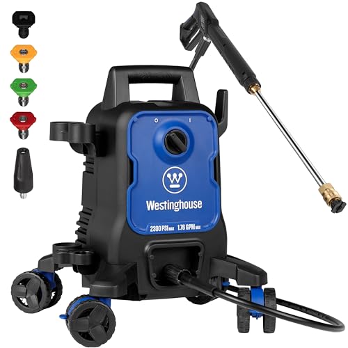 Westinghouse ePX3500 Electric Pressure Washer, 2500 PSI, Onboard Soap Tank T592768