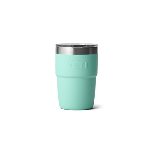 YETI Rambler 8 oz Stackable Cup, Stainless Steel, Vacuum Insulated with MagSlider Lid S120489