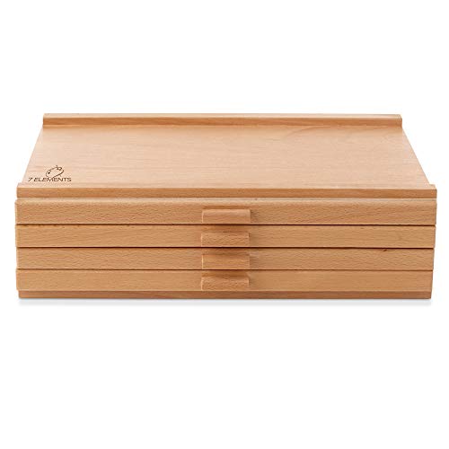 7 Elements 6 Drawer Wooden Artist Storage Box G860