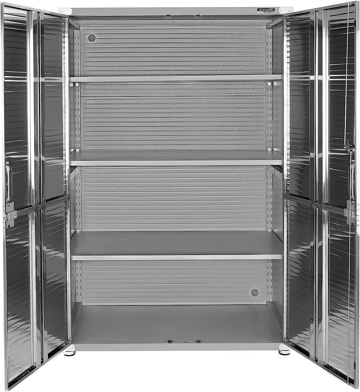 Seville Classics UltraHD Mega Steel Storage Cabinet 48"W x 24"D x 72"H Granite Z96086
