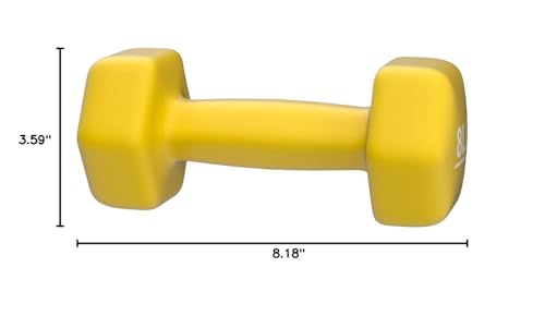 Amazon Basics Neoprene Dumbbell Hand Weights G9434