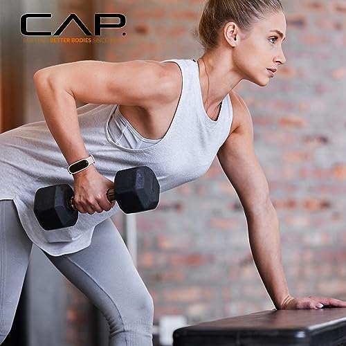 CAP Barbell Dumbbell Set with Rack 150lbs P25267
