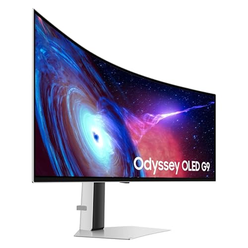Samsung 49" Odyssey OLED G93SC Curved Gaming Monitor, 240Hz, QD-OLED U4685