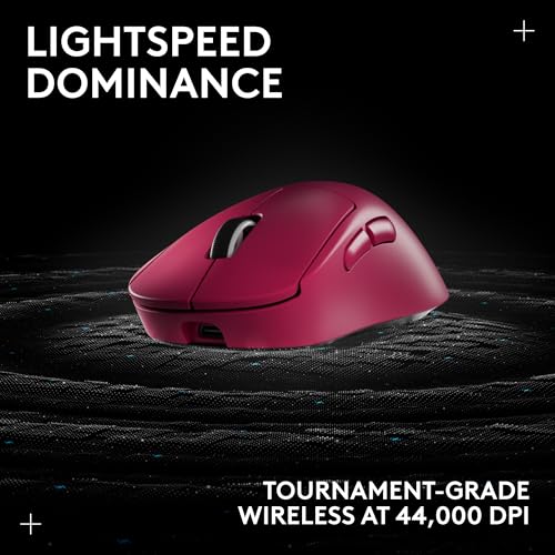 Logitech G PRO X Superlight 2 DEX Wireless Gaming Mouse, 60g, White D21215
