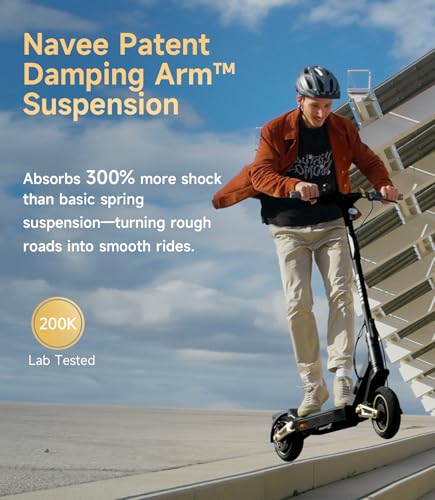 NAVEE Electric Scooter ST3 S40 for Adults, 1000W Motor, 38 Mile Range K6915